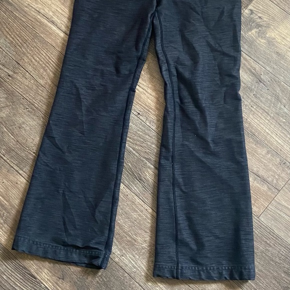 🍋 Lululemon Size 8 Groove Denim Pants Black Slub 🍋 - Picture 6 of 6